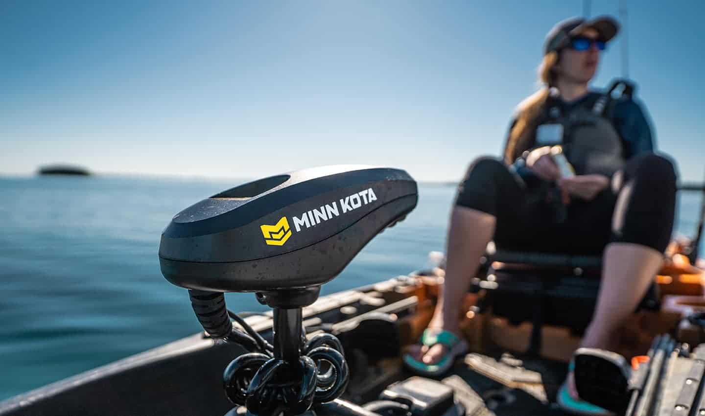 Seamlessly integrated Minn Kota Electric Motor with Spot-Lock Technology