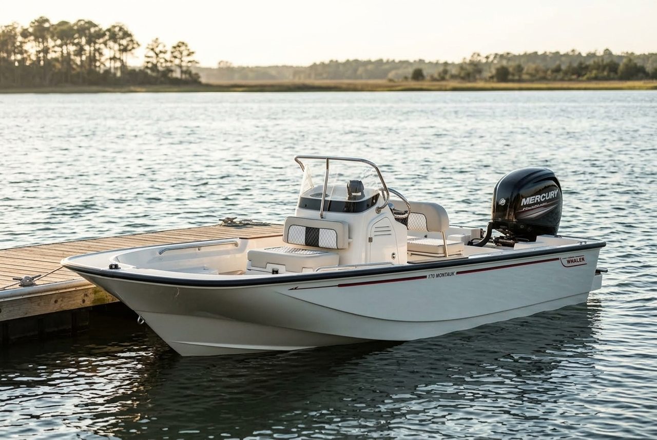 2016 Boston Whaler 170 Montauk center console boat for sale in Charleston, SC