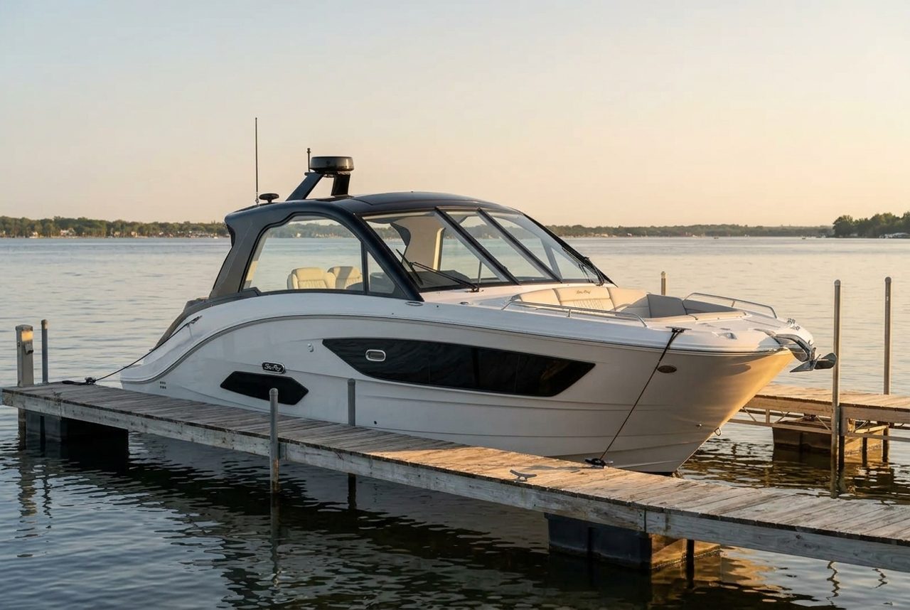 2022 Sea Ray Sundancer 370 cruiser boat for sale in Okoboji, IA