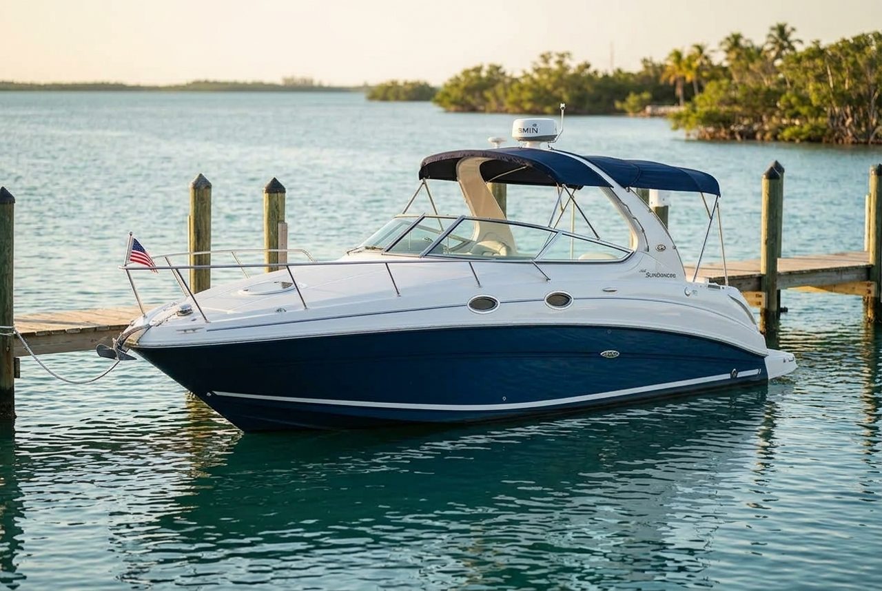 2011 Sea Ray Sundancer 280 cruiser boat for sale in Key Largo, FL
