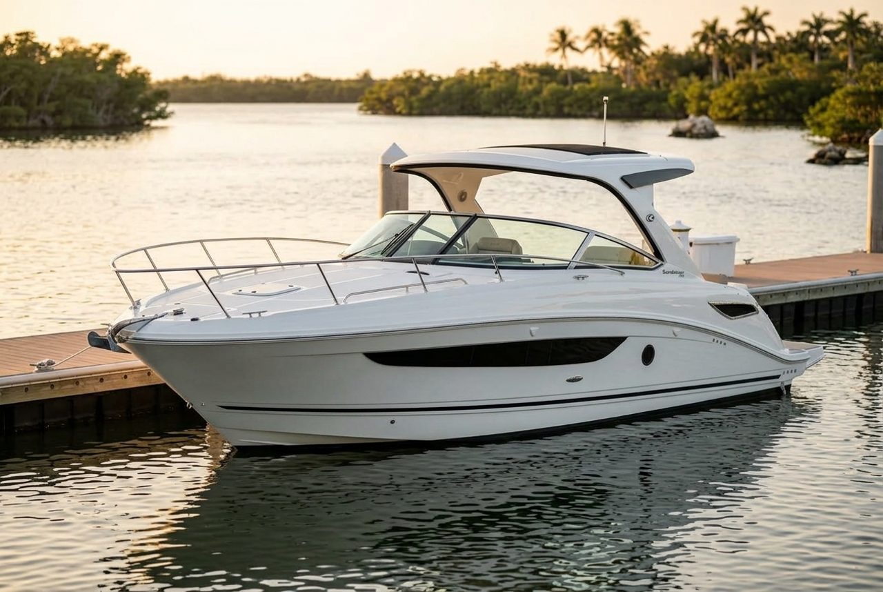 2018 Sea Ray Sundancer 350 cruiser boat for sale in Miami, FL