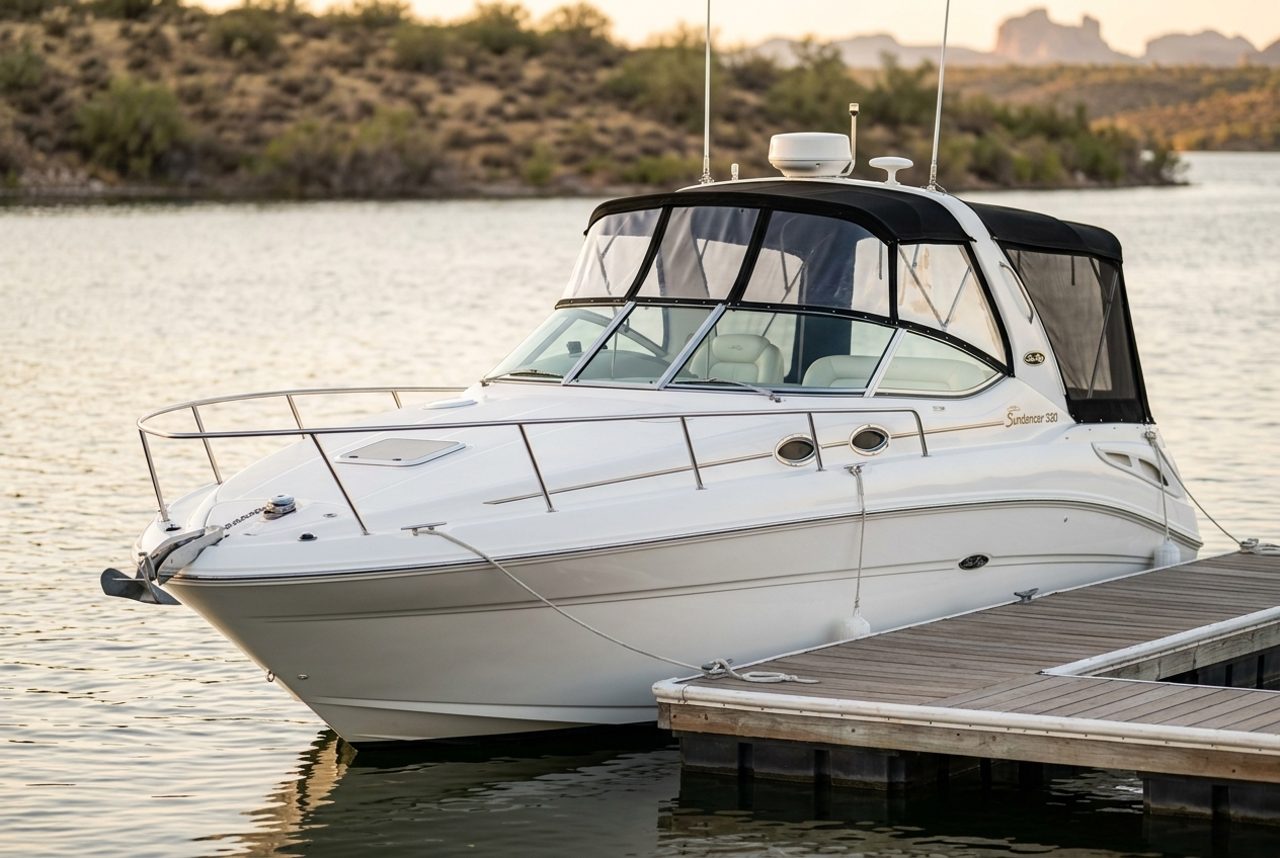 1998 Sea Ray Sundancer 330 cruiser boat for sale in Peoria, AZ