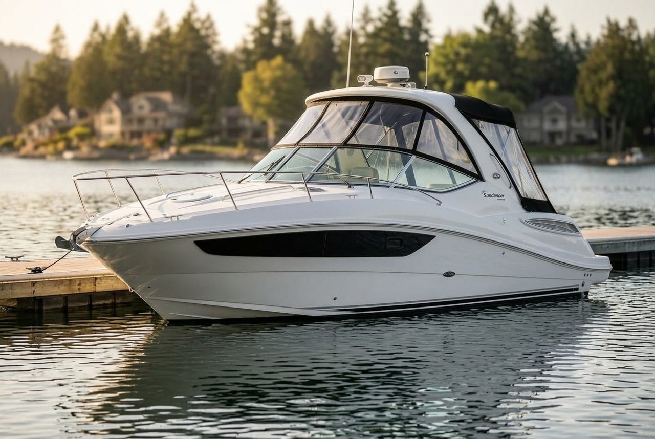 1996 Sea Ray Sundancer 330 cruiser boat for sale in Oshkosh, WI