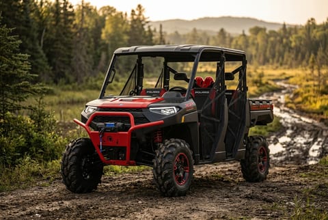 Polaris RANGER CREW XP 1000 Mud Edition side-by-side