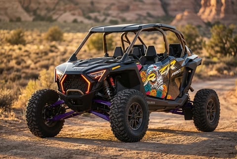 Polaris RZR Pro S 4 Ultimate Calavera Edition side-by-side