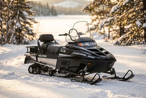 Polaris WideTrak LX snowmobile