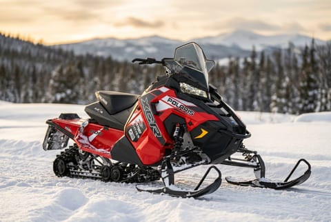 Polaris RUSH XCR snowmobile