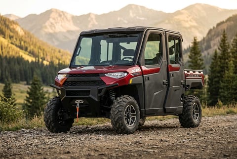 Polaris RANGER CREW XP 1000 EPS NorthStar HVAC Edition side-by-side