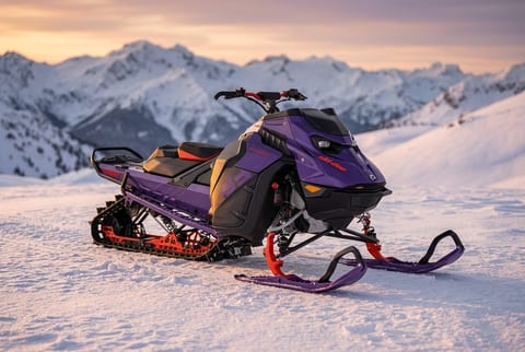 Ski-Doo Freeride snowmobile