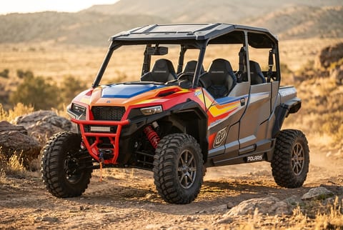Polaris GENERAL XP 4 1000 Troy Lee Designs Edition side-by-side