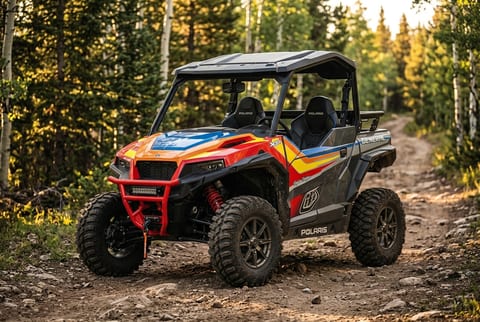 Polaris GENERAL XP 1000 Troy Lee Designs Edition side-by-side