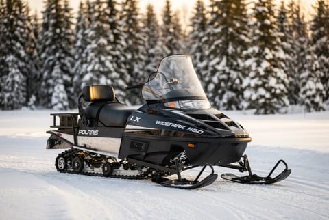 Polaris WideTrak snowmobile