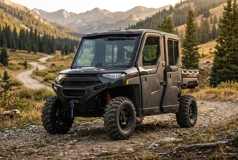 Polaris RANGER CREW XP 1000 NorthStar Trail Boss Edition side-by-side