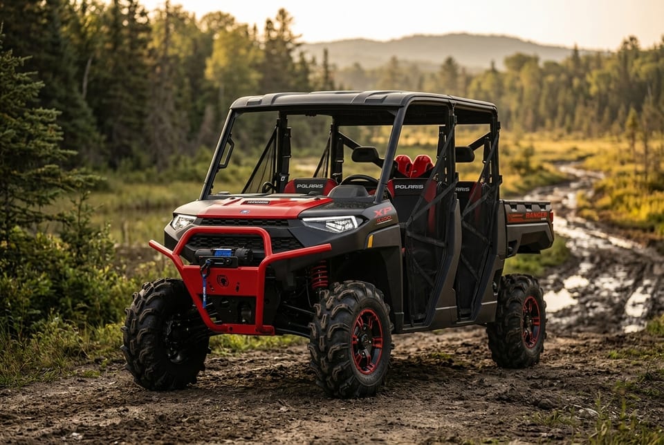 Polaris RANGER CREW XP 1000 Mud Edition side-by-side