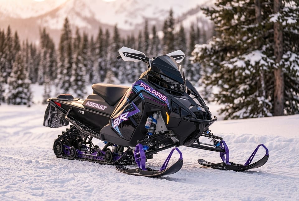 Polaris Switchback Assault 70th Anniversary Edition snowmobile