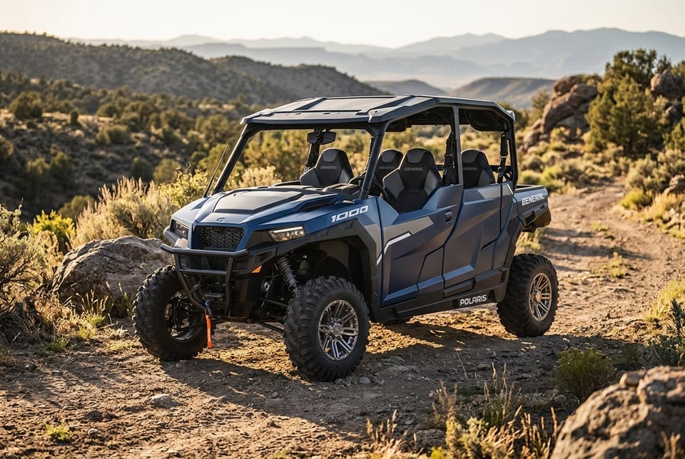 Polaris GENERAL 4 1000 Deluxe Ride Command Edition side-by-side