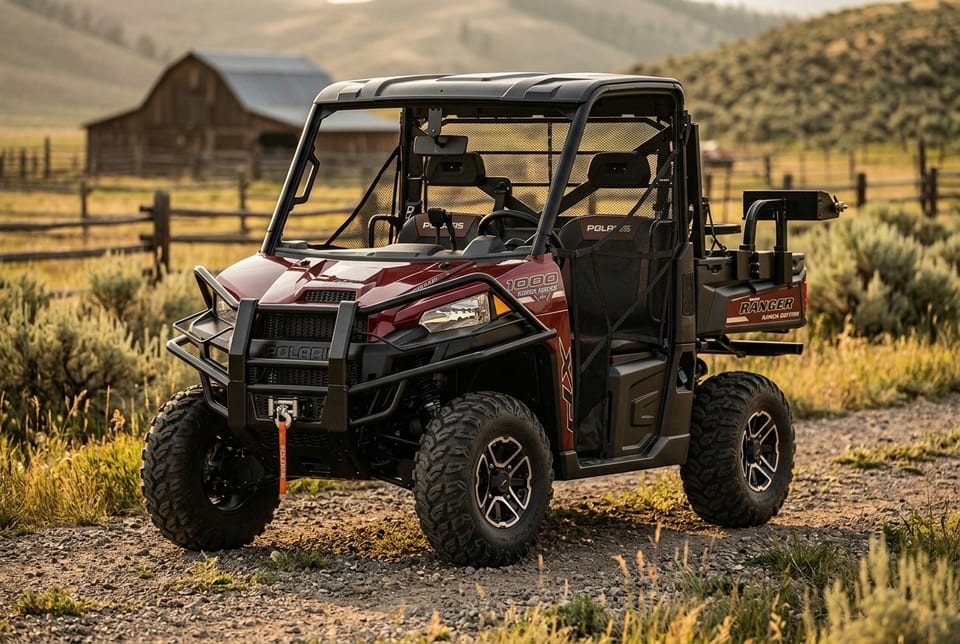 Polaris RANGER XP 1000 EPS Ranch Edition side-by-side