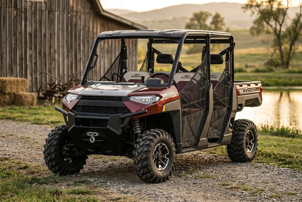 Polaris RANGER CREW XP 1000 EPS 20th Anniversary Limited Edition side-by-side