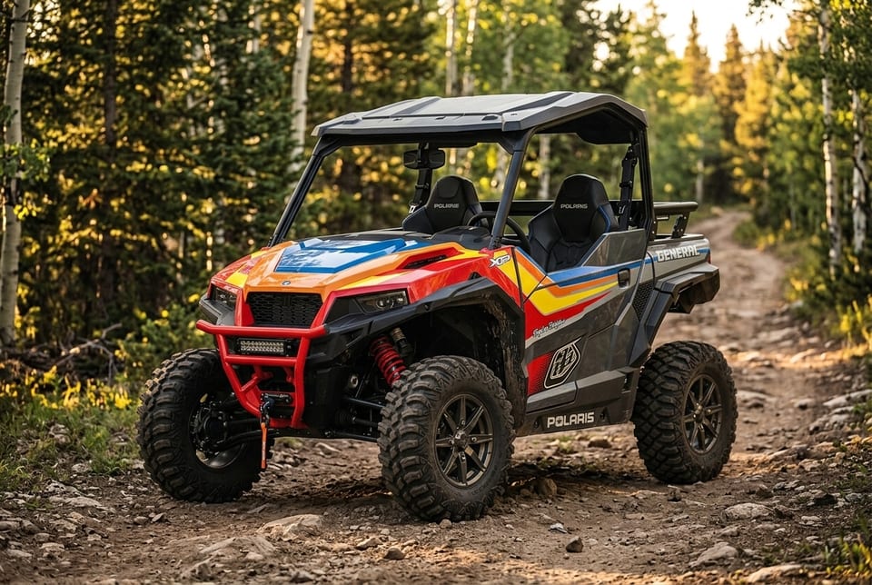 Polaris GENERAL XP 1000 Troy Lee Designs Edition side-by-side
