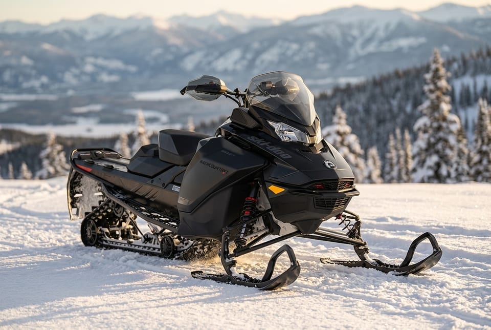 Ski-Doo Backcountry X snowmobile