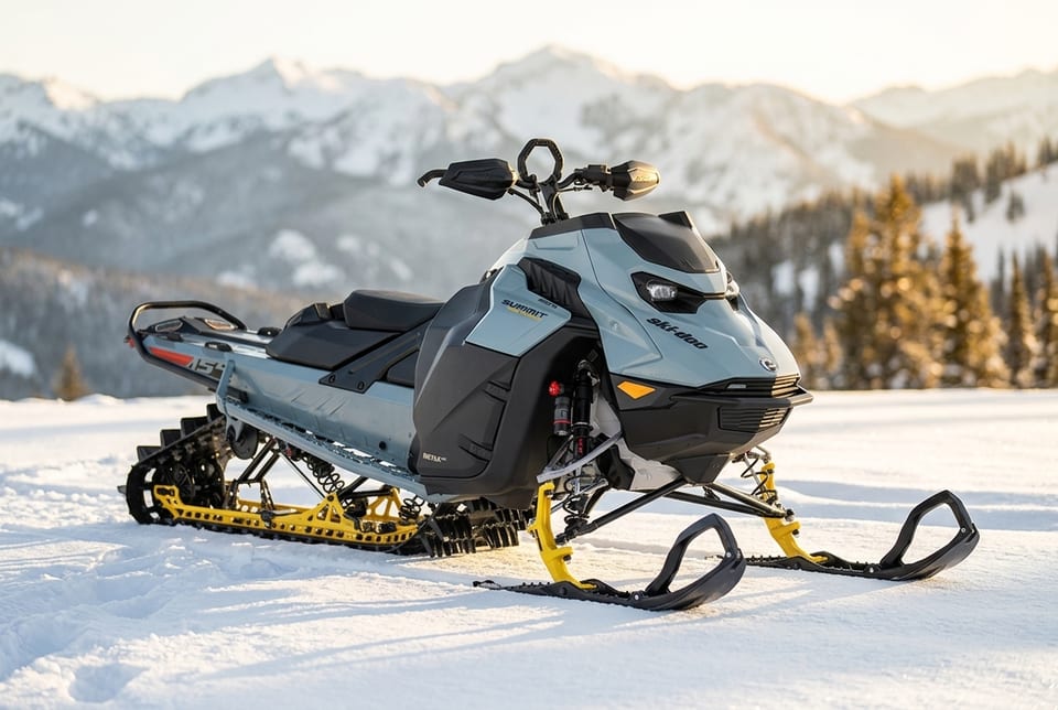 Ski-Doo Summit snowmobile