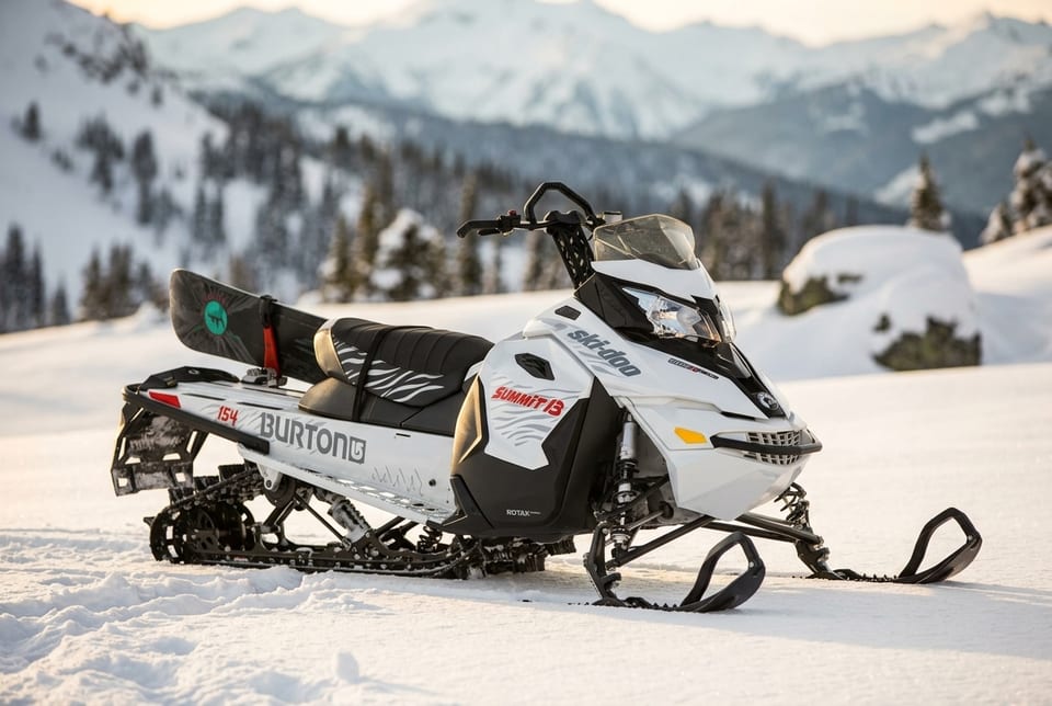Ski-Doo Summit Burton snowmobile