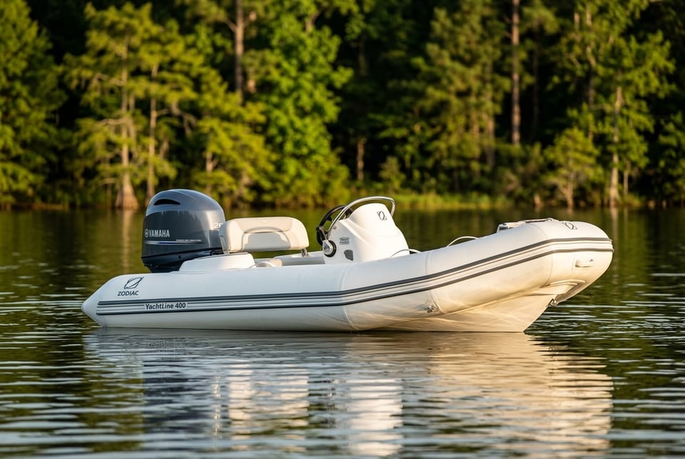 Zodiac Yachtline 400 inflatable and RIB boat