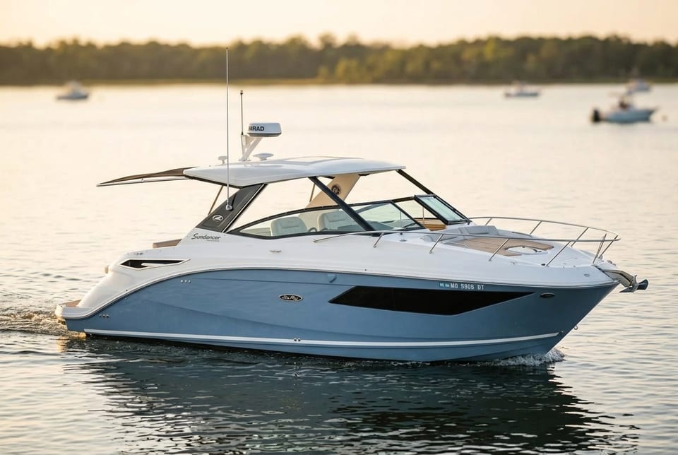 Sea Ray Sundancer 320 cruiser boat