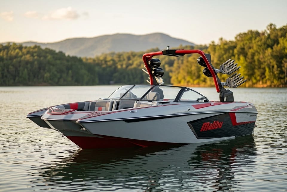 Malibu Wakesetter 24 MXZ ski and wakeboard boat
