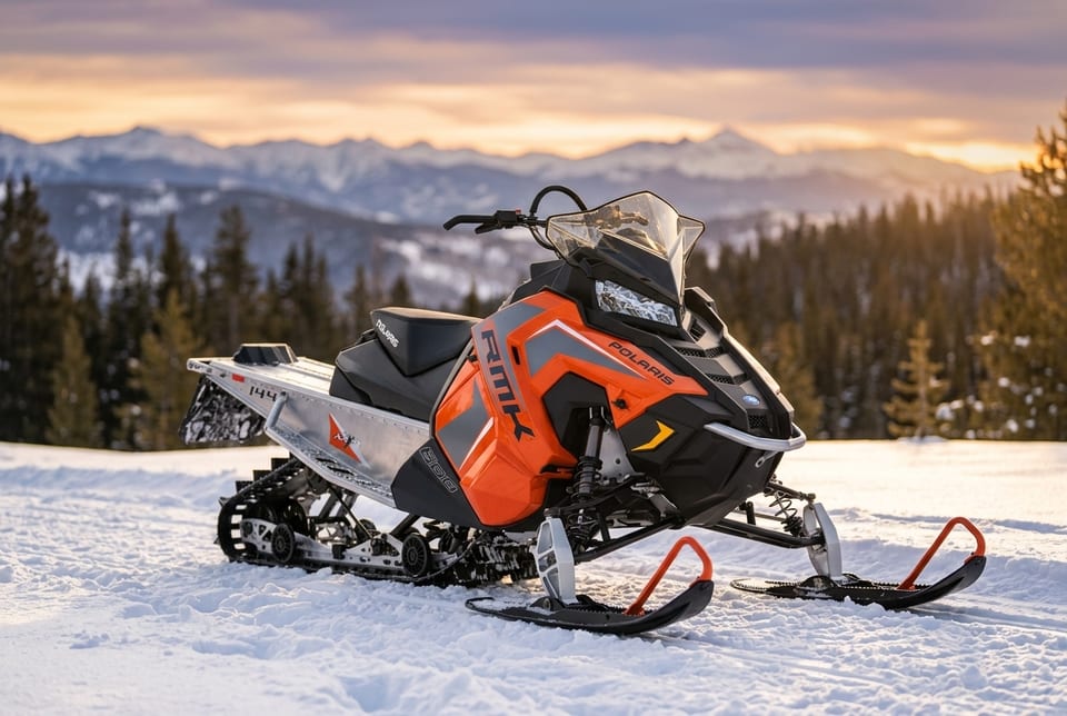 Polaris RMK 144 snowmobile